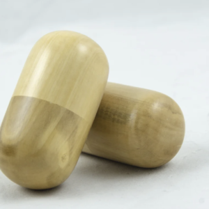 Handcrafted Wooden Cylindrical Shaker