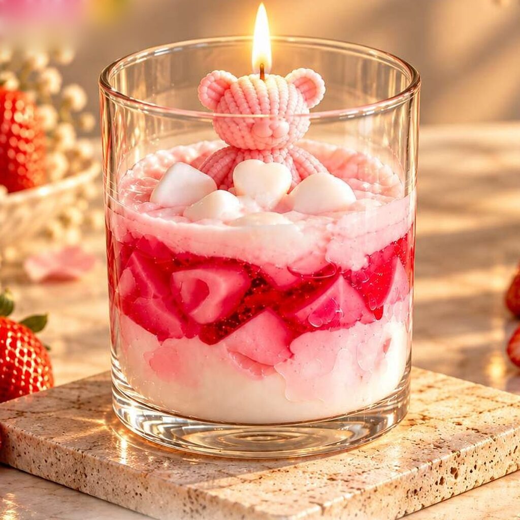 Berry Bear Bliss candle