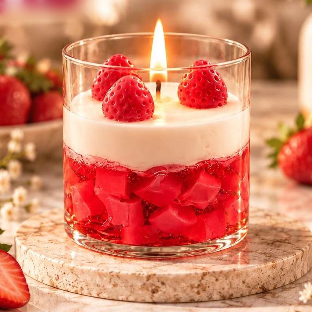 Strawberry Delight candle